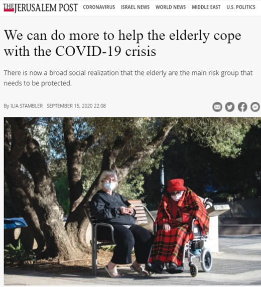 Helping elderly cope with the COVID- 19 crisis | VETEK ASSOCIATION
